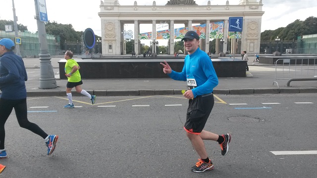 Игорь Киямов и его первый марафон