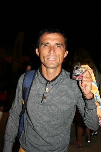 Медаль финишера Ironman Barcelona 2016. Максим Бувалин