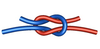 Завязываем шнурки по принципу узла 