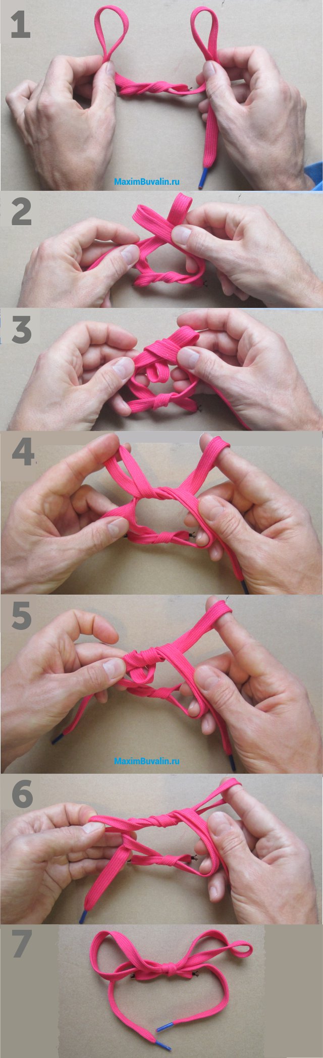 Как крепко завязать шнурки?