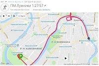 Полумарафон Лужники 2019 за 1:27:57